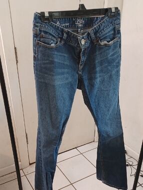 LOFT Blue Curvy Boot Denim Jeans